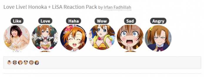 2016-03-17 18_14_32-Love Live! Honoka + LiSA Reactions for Facebook