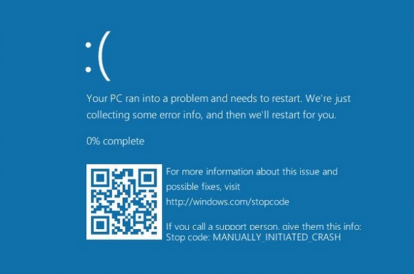 Windows 10 死機藍畫面將有改動！加入 QR Code 尋找解決方法更方便