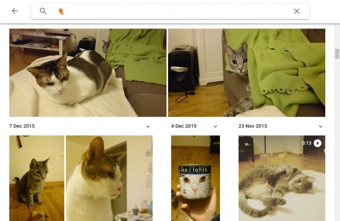 新功能 Google Photos 接受 Emoji 搜尋圖片