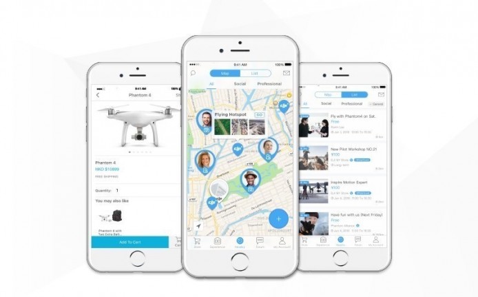 DJI 推出航拍機社羣 App：DJI+ Discover