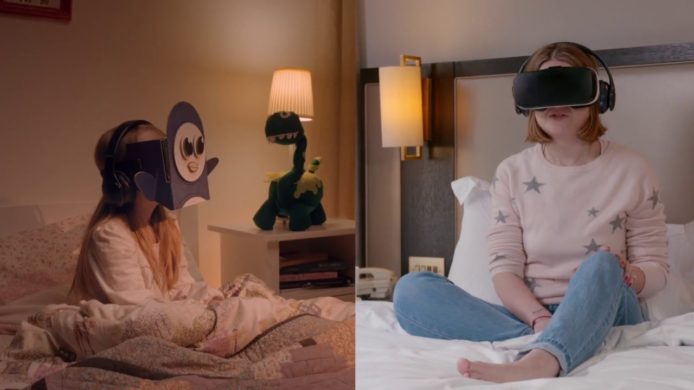 臨睡前戴眼罩  Samsung 研發 VR 兒童故事