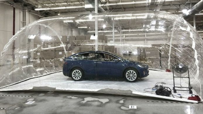 Tesla 測試「生化武器」空氣淨化系統