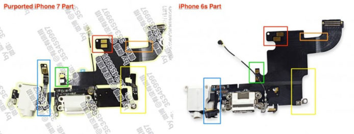 iPhone 7 零件曝光  依然有 3.5mm 耳機孔