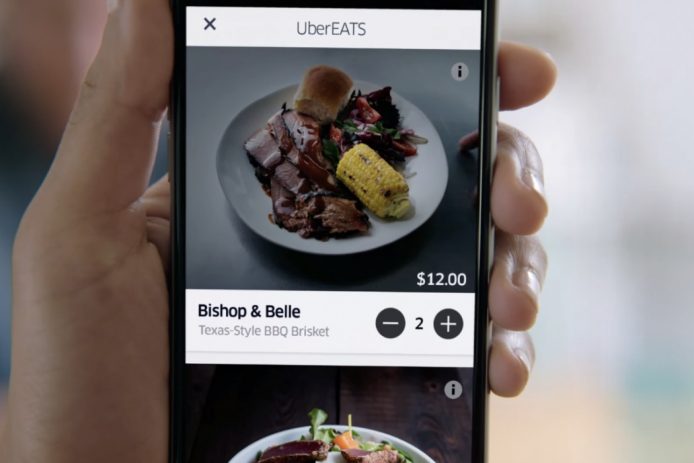 亞洲首次 Uber 新加坡推出美食快遞服務