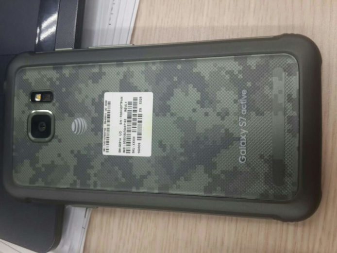 迷彩強化版！Galaxy S7 Active 真機照片流出