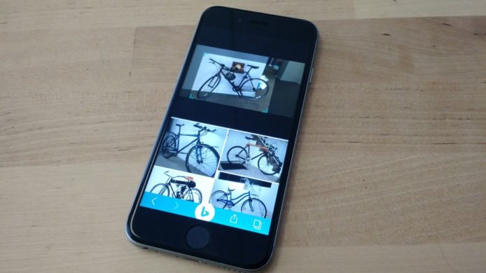 追上 Google！iOS 版 Bing 加入拍照搜尋功能