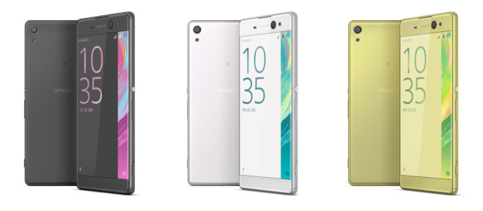 多色！大芒！無邊框！Sony 宣佈推出 6 吋熒幕 Xperia XA Ultra