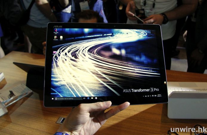 Asus 推出 Transformer 3 Pro 挑戰 Surface Pro 4