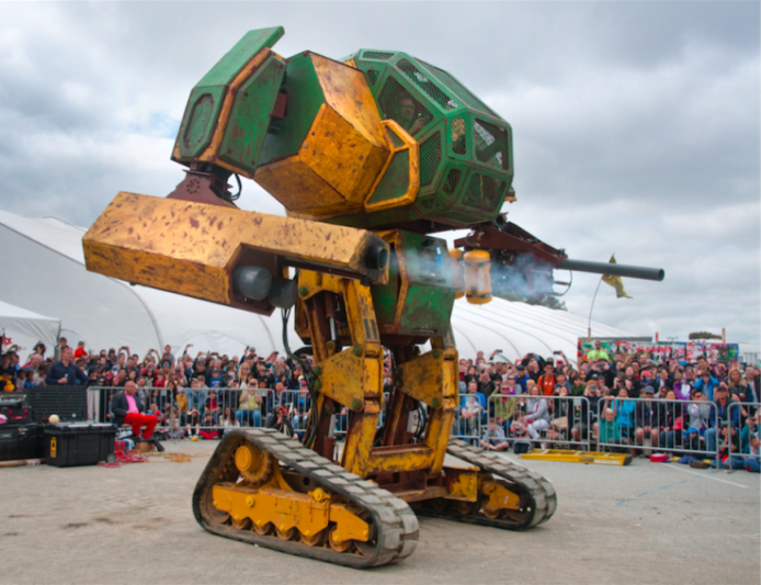 美日大戰！Megabots 已籌得 240 萬美元準備國際機械人格鬥大賽