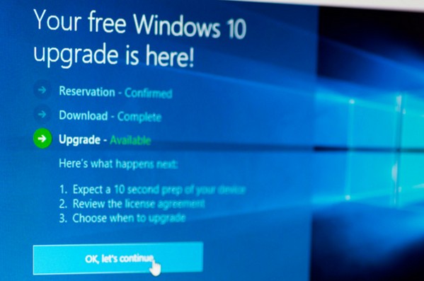 同意或取消一目了然！Microsoft 終於肯改 Windows 10 升級提示介面設計