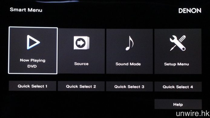 至於可透過電視機遙控操作的 Smart Menu，此機也是繼續保留其中。