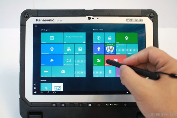 任跌唔嬲 3 防 Notebook！Panasonic Toughbook CF-20 有幾硬 ? Edward 評測