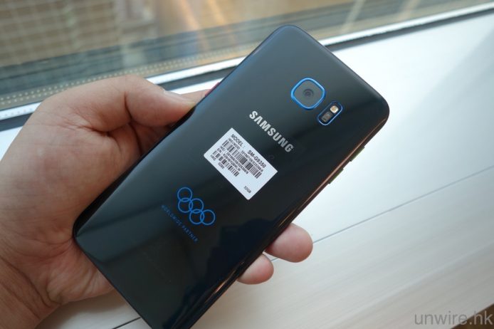 五環上身！Samsung GALAXY S7 edge 奧運限量版開箱評測