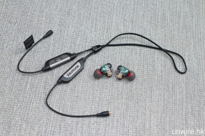 普通耳機 5 秒 變身藍牙掛頸 ! Westone Bluetooth Cable WBT V1 初步評測