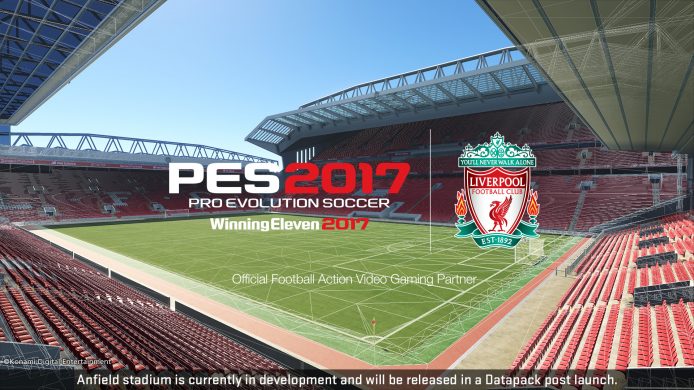 利迷必買！PES 2017 將有利物浦官方新球場 + 球員樣