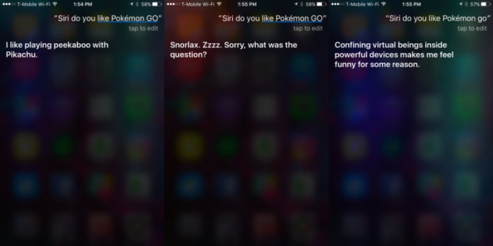 緊貼熱潮？Siri 都識玩 Pokemon GO