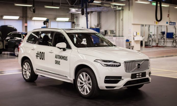 瑞典公路實測始動   Volvo XC90 自動駕駛汽車面世