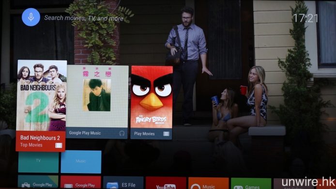 兩款型號都預載 5.1 Android TV 智能電視作業系統。