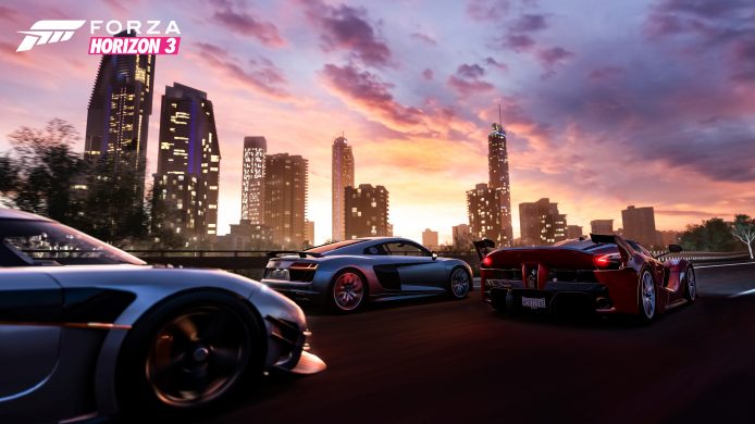 Forza Horizon 3 City Skyline