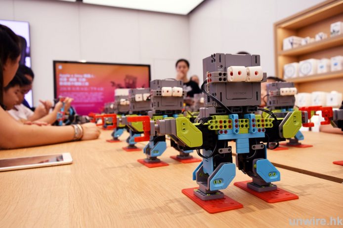 好似砌 Lego 嘅機械人！ Apple Store x Ubtech Jimu 機械人體驗活動