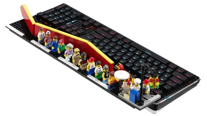 配備獨家自有軸　Lego 機械鍵盤任你砌