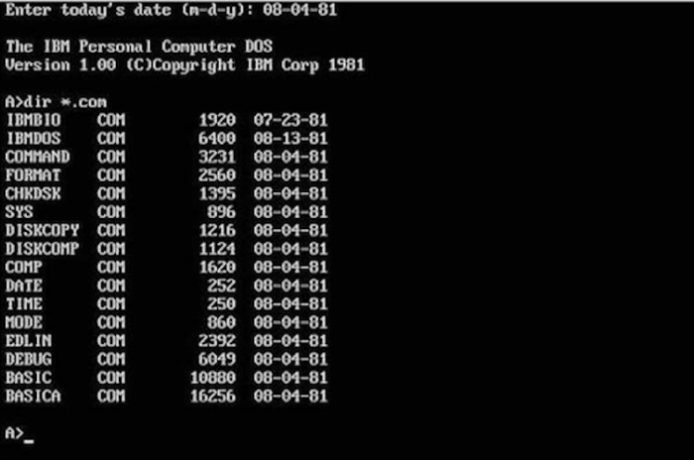 最新版本 Windows 10 不再提供 MS-DOS command prompt