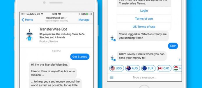 引入 TransferWise！Messenger 成匯款平台