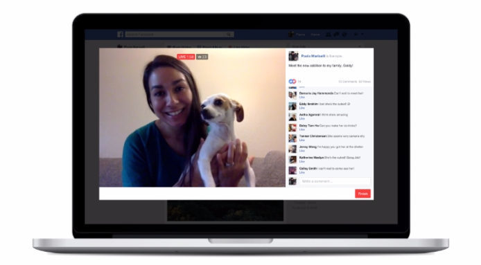 毋須再用手機  Facebook Live 支援電腦直播