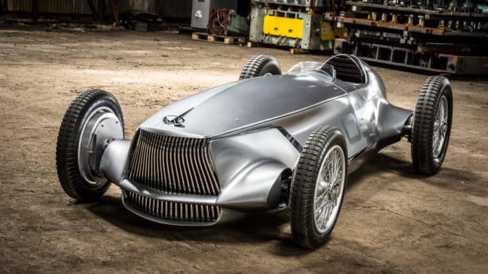 復古賽車設計  非常漂亮的 Infiniti Prototype 9 電動車