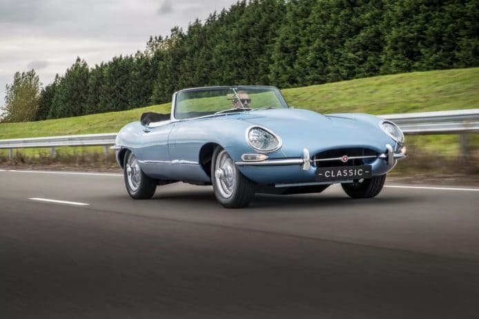 英國經典重現 Jaguar E-Type Zero 最美電動車