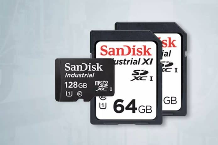 為極端工作環境設計  SanDisk Industrial 儲存卡發表