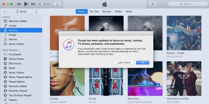 新版 iTunes 重新加入 App Store 功能