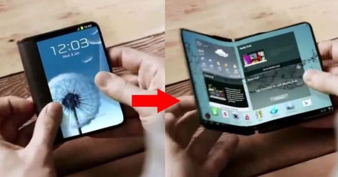 Samsung 摺合式手機年底量產