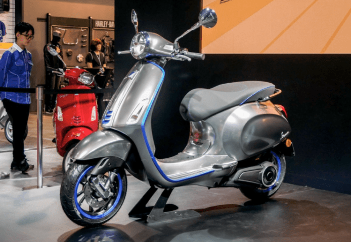 Vespa 電動概念電單車　台北車展亮相