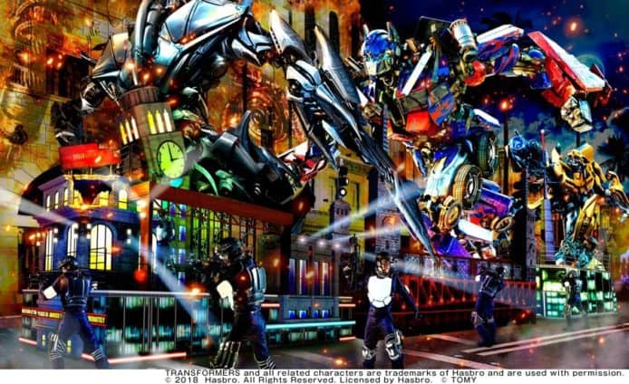 【有片睇】日本環球影城新巡遊　光雕立體投影《哈利波特》+《變形金鋼》+《侏儸紀世界》+《Minions》