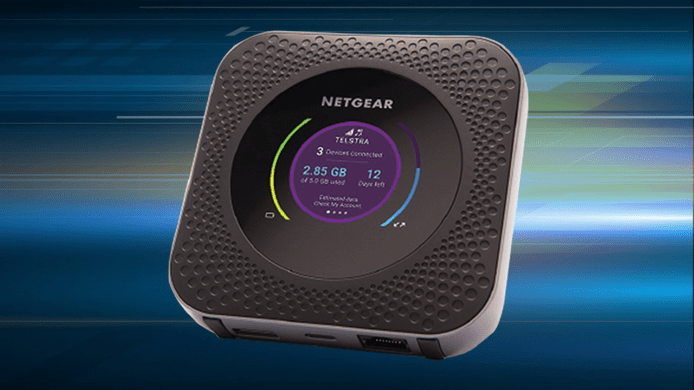 NETGEAR Nighthawk M1 全球首台 1000M 流動 Wi-Fi 路由器　特長續航力用足 24 小時