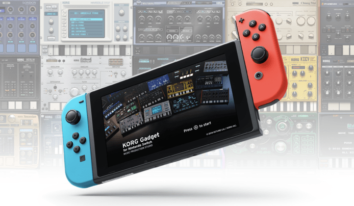 【有片睇】電子樂器 KORG 推任天堂 Switch 專用音樂合成器　最多4位玩家合奏樂曲