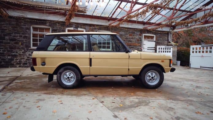 加 Tesla 電池變電動車！元祖 Range Rover 續航 320 公里