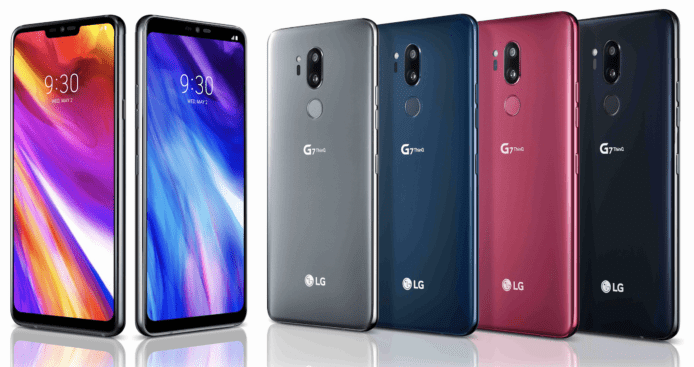 LG G7 ThinQ 正式發表　6.1吋熒幕「M字額」＋Boombox 喇叭