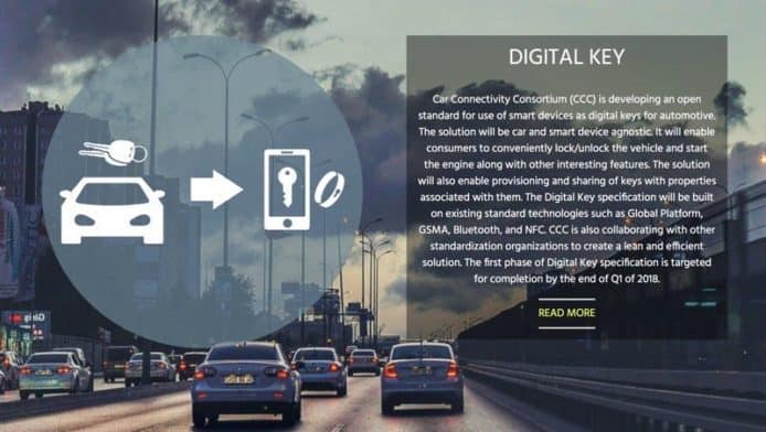 多間手機汽車品牌參予   統一制式「數碼車匙 1.0」發表