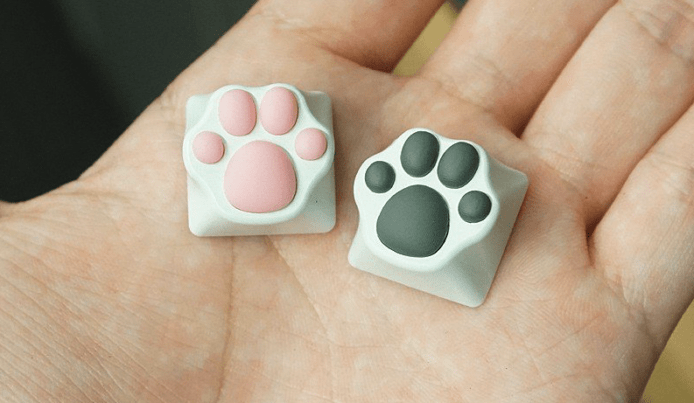 貓迷福音：日本3D貓咪肉球鍵盤帽