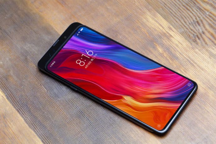 小米 Mi Mix 3 產品圖曝光　窄邊框＋滑動式前置鏡頭