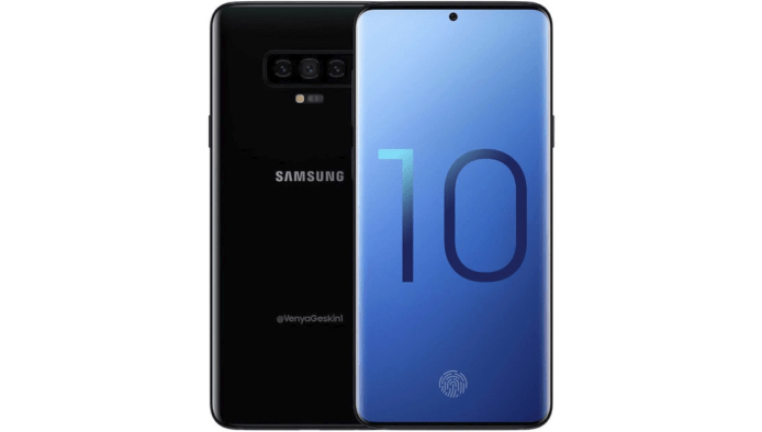 Samsung Galaxy S10 疑似渲染圖　熒幕下指紋+隱藏自拍鏡