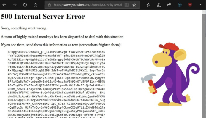 YouTube死機服務停止超過1小時　美警察：不要報警我們沒辦法