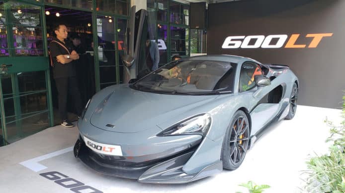 McLaren 600LT 攻港　傳奇跑車系列最新作品