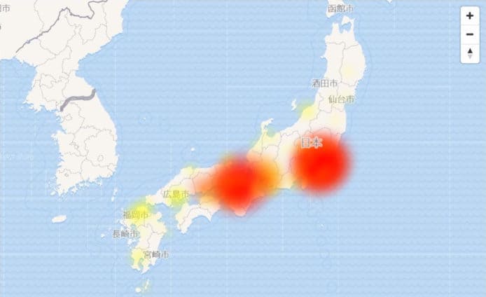 Softbank 手機網絡故障　東京大阪用戶無法使用