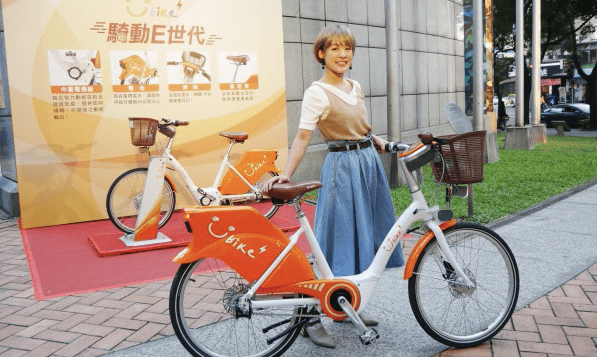 台灣電力輔助共享單車 E-YouBike　悠遊卡租車夠方便