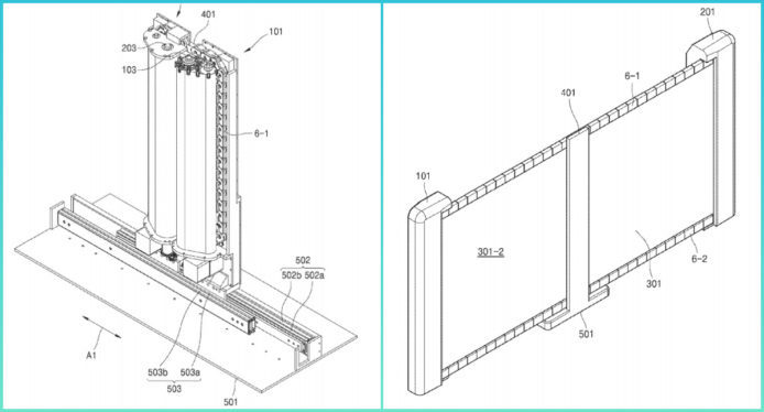 Samsung 申請卷軸式電視屏幕專利