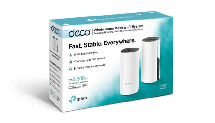 TP-Link Deco M4 經濟級 Wi-Fi Mesh　輕鬆建立 Wi-Fi 零死角系統