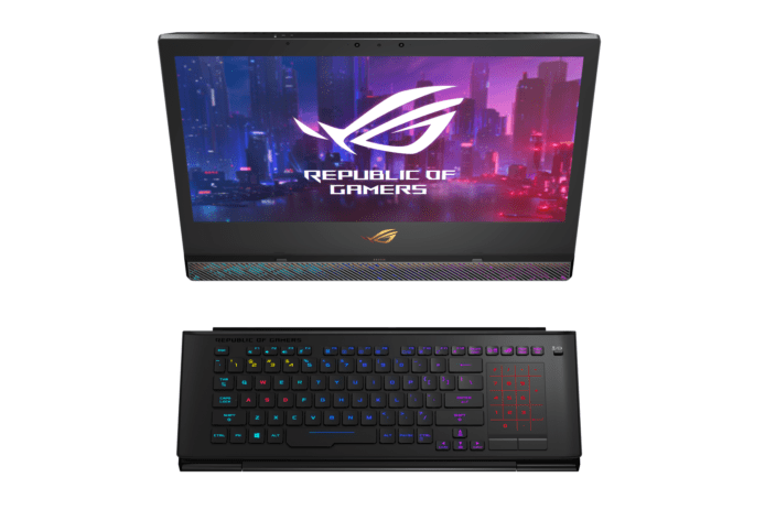 【CES 2019】ASUS ROG Mothership 電競航空母艦　筆電隨時變身一體機